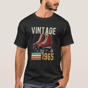 Camiseta Patinaje sobre patinaje sobre ruedas de 1965 57º c