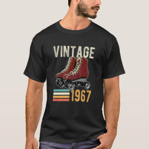 Camiseta Patinaje sobre patinaje sobre ruedas de 1967 55º c