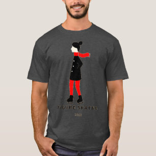 Camiseta Patinaje sobre Pekín 2022
