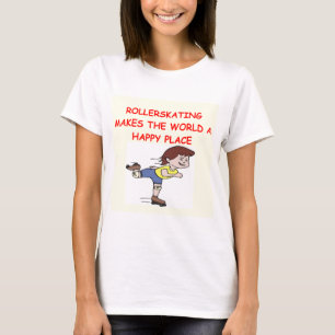 Camiseta patinaje sobre ruedas