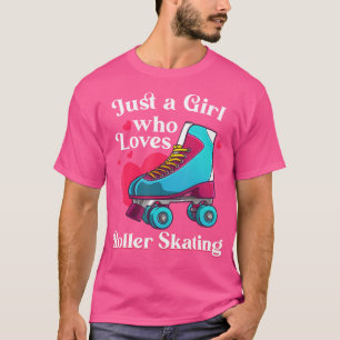 Camiseta Patinaje Sobre Ruedas Divertido Para Chicas Mujere