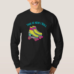 Camiseta Patinaje Sobre Ruedas Patinador Patinar Así Es Com