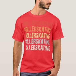 Camiseta Patinaje sobre ruedas Retro