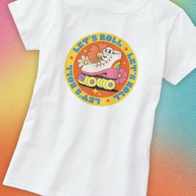 Camiseta Patinaje sobre ruedas retro (Subido por el creador)