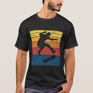 Camiseta Patinar monopatín skateboarding Retro Vintage Rega