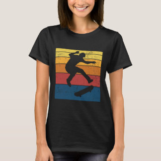 Camiseta Patinar monopatín skateboarding Retro Vintage Rega