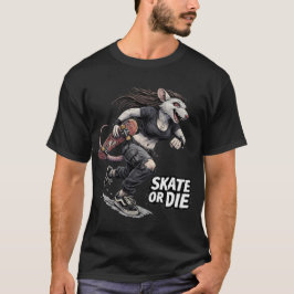 Camiseta Patinar o Morir