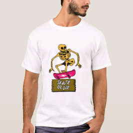 Camiseta Patinar o morir