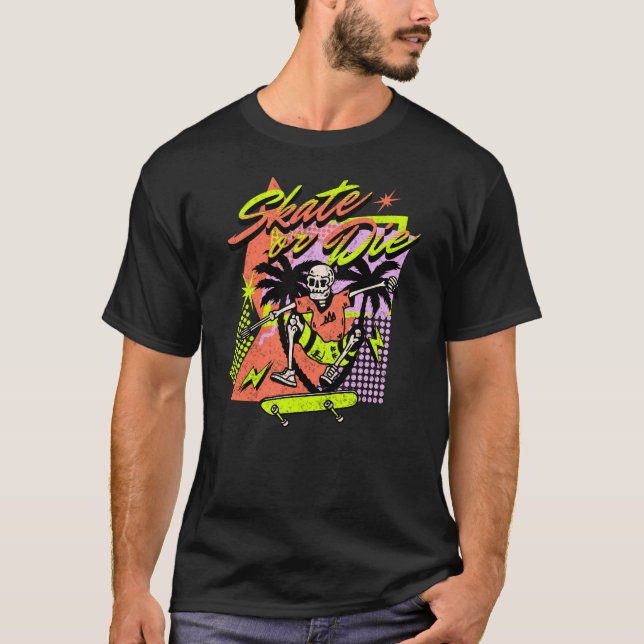 Camiseta Patinar o morir (Anverso)