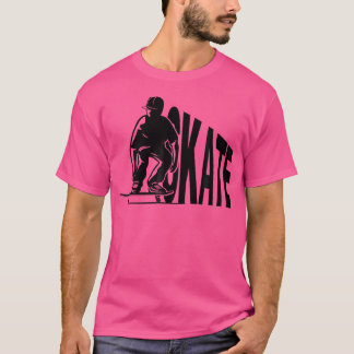 Camiseta Patinar Patinador Monopatín Patinaje Sobre Ruedas