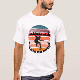 Camiseta Patinar sin odio