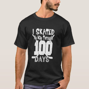 Camiseta Patiné mi camino a través de 100 días de hockey 10