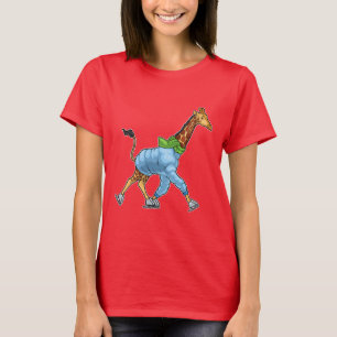 Camiseta Patines de hielo Giraffe