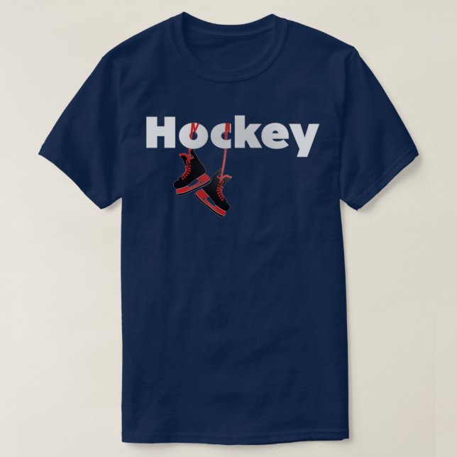 Camiseta Patines de hockey 3 (Diseño del anverso)