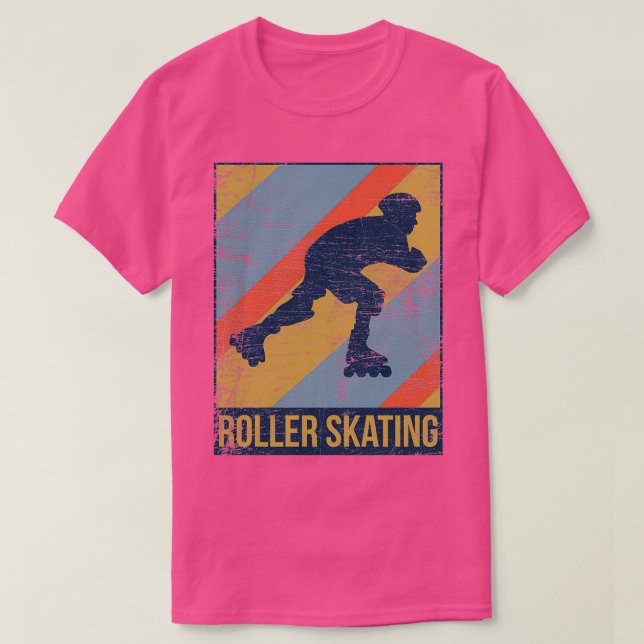 Camiseta Patines de rodillos (Diseño del anverso)