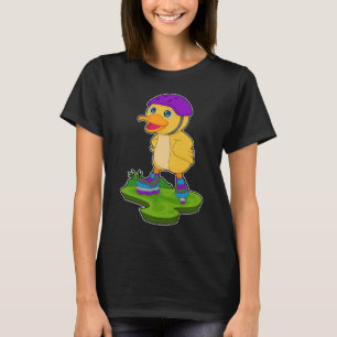 Camiseta Patines en línea de patinaje sobre ruedas