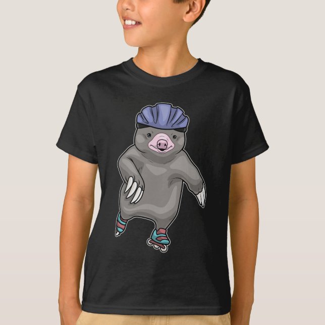 Camiseta Patines en línea Patines sobre ruedas (Anverso)