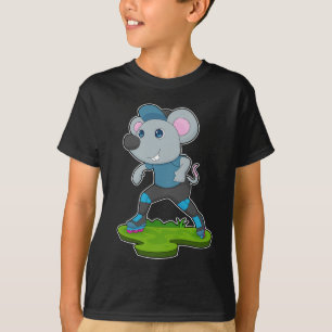 Camiseta Patines para patinaje en línea del ratón