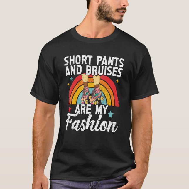Camiseta Patines Retro de los 80 para T (Anverso)