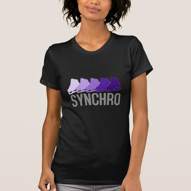 Camiseta Patines sincrónicos (Anverso)
