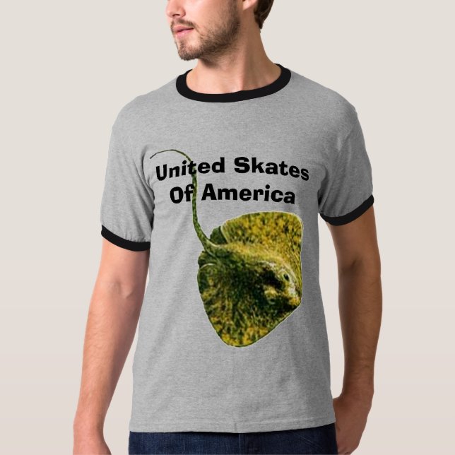 Camiseta Patines unidos de América (Anverso)
