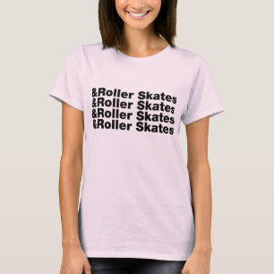 Camiseta Patines y patines