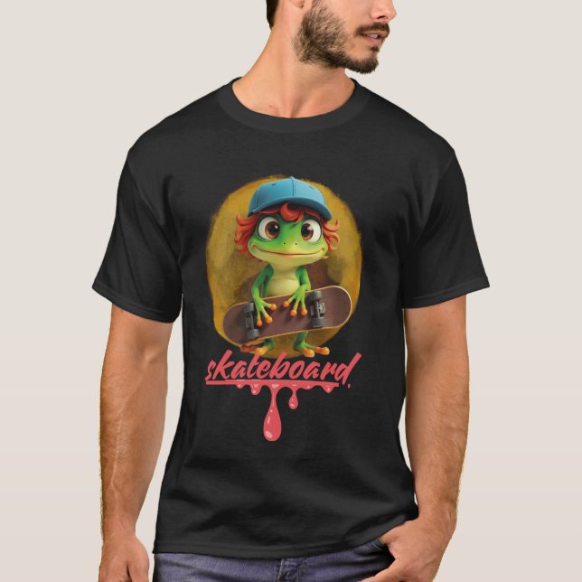 Camiseta patineta (Anverso)