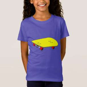 Camiseta Patineta amarilla Guay
