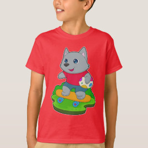 Camiseta Patineta Cat Easter