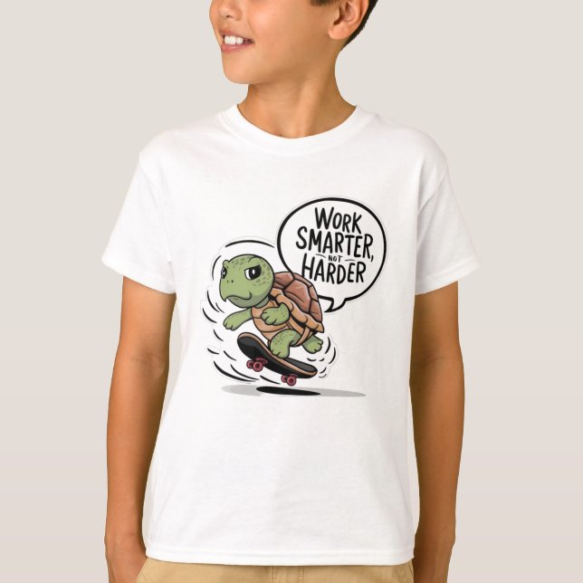 Camiseta patineta de crucero para tortugas (Anverso)