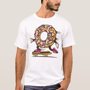 Camiseta Patineta de Donut