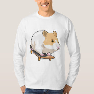 Camiseta Patineta de esquí de Hamster