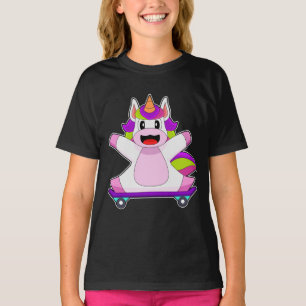 Camiseta Patineta de esquí de Unicorn