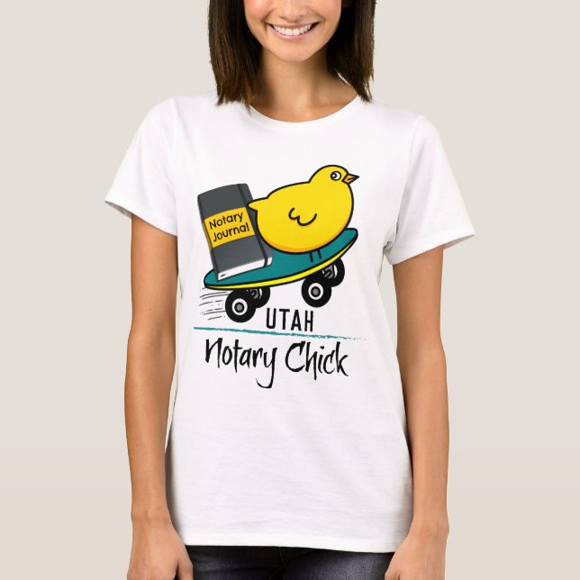 Camiseta Patineta de patinaje notarial móvil para niños Uta (Anverso)