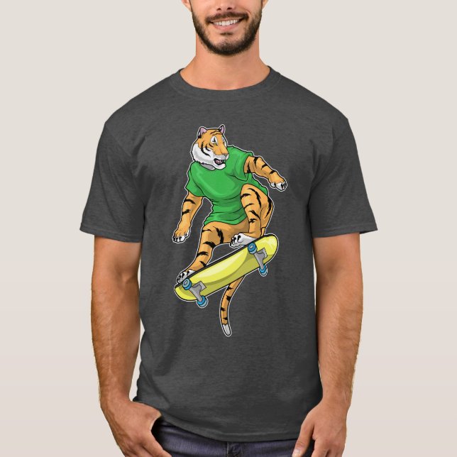 Camiseta Patineta de patinaje sobre hielo (Anverso)