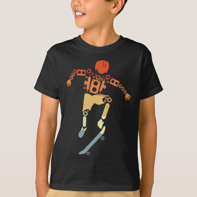 Camiseta Patineta de Regalos para Niños (Anverso)
