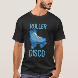 Camiseta Patineta Disco - patín sobre ruedas Old school