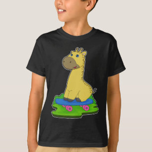 Camiseta Patineta Giraffe