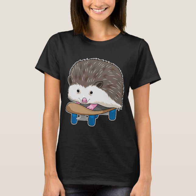 Camiseta Patineta Hedgehog Skater (Anverso)