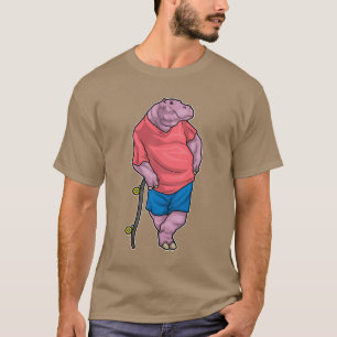 Camiseta Patineta Hippo