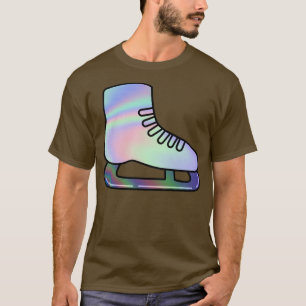 Camiseta patineta holográfica de hockey sobre hielo