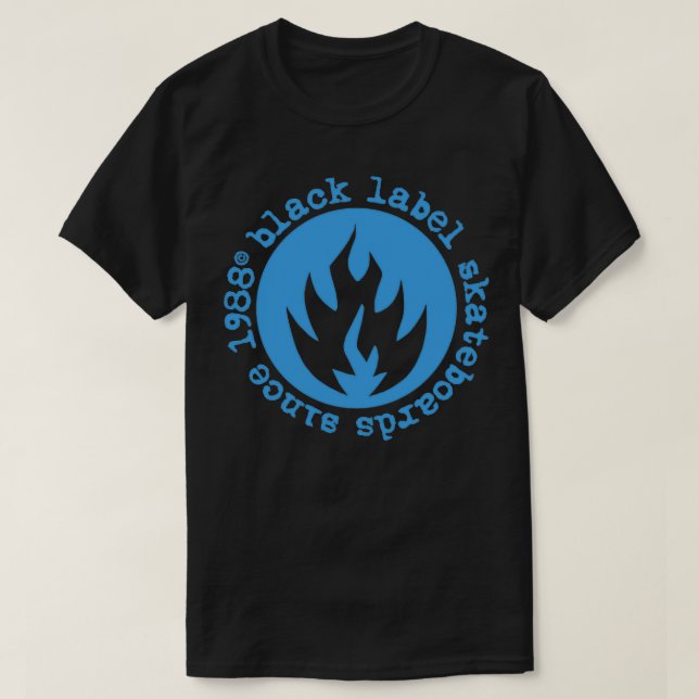 Camiseta Patinetas Black Label 3 (Diseño del anverso)