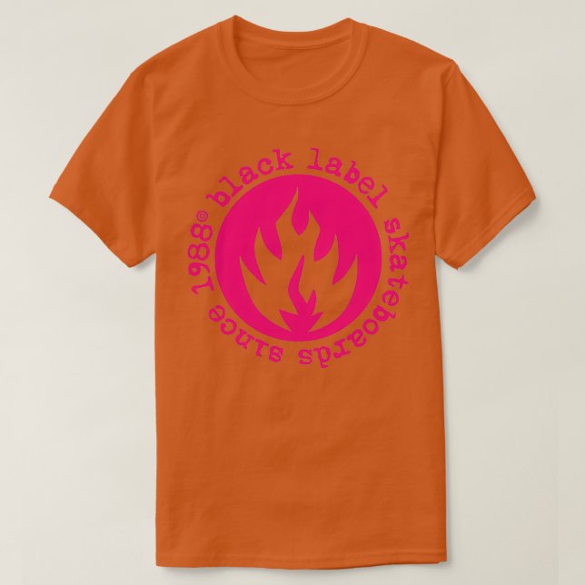 Camiseta Patinetas Black Label 4 (Diseño del anverso)