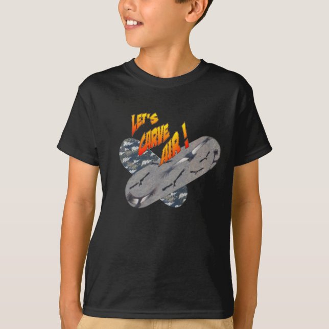 Camiseta Patinetas cruzadas Niños Camisas ConfortSoft (Anverso)