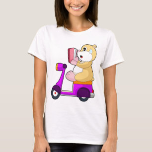 Camiseta Patinete de hámster