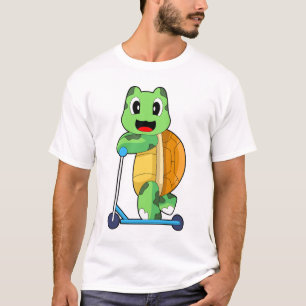 Camiseta Patinete de patada de tortuga