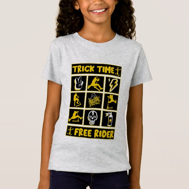 Camiseta patinete freestyle (Anverso)