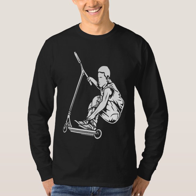 Camiseta Patinete Retro  3 (Anverso)