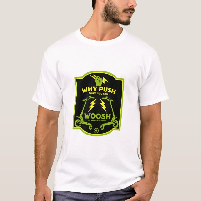 Camiseta Patinetes eléctricos (Anverso)