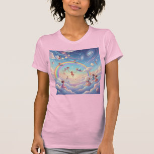 Camiseta Patio de Juegos Cósmico Niño Interior en el Arcoír